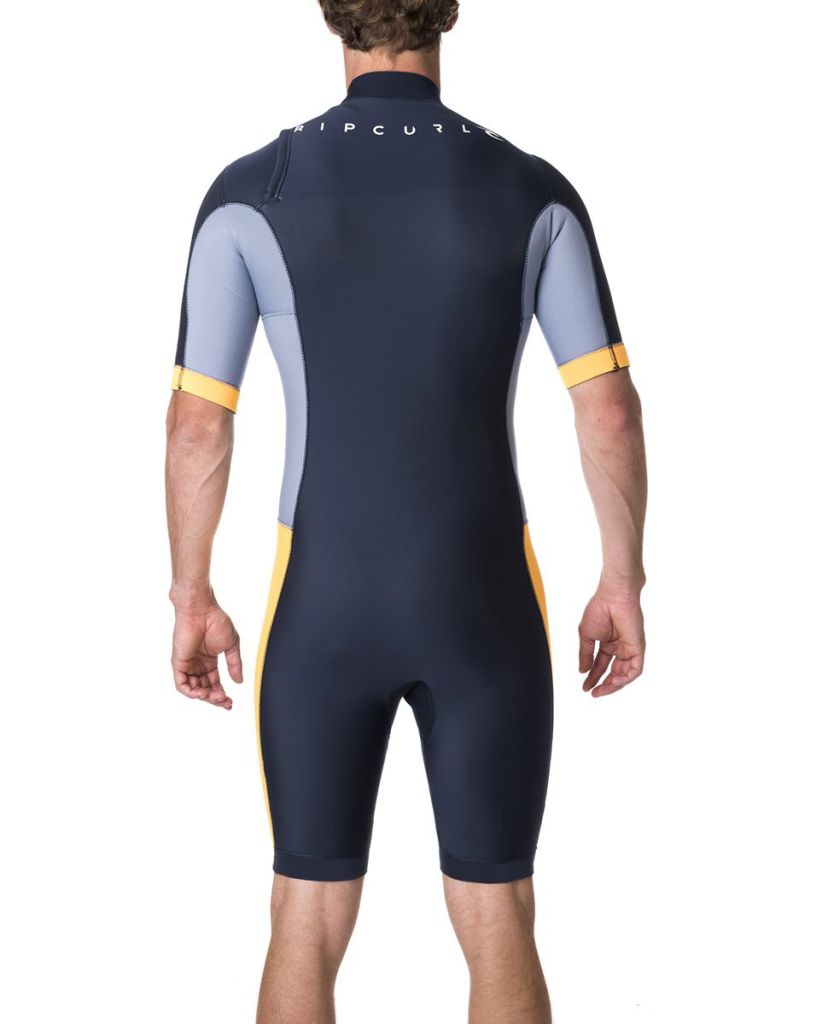 Shorty néoprène homme Rip Curl Aggro 22GB C/ZIP SPRING Slate