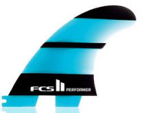 Aileron FCS II Performer Neo Glass Medium Tri Rear Retail