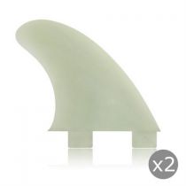 Ailerons de surf FCS GX Natural Glass Flex Side Fin set