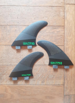 Ailerons de surf Koalition Core Comp Carbon FCS 1 Taille M