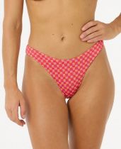 Bas de bikini taille haute tanga Shell Cove