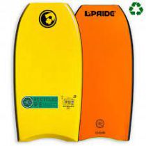 Bodyboard PRIDE The Stereo PE HRC orange yellow