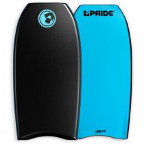 Bodyboard PRIDE The Timeless PE HRC Black / Aqua blue