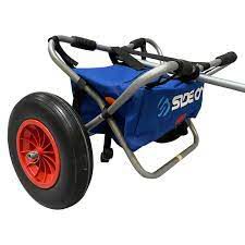 Chariot porte planche Side On Alu � Timon roues pleines