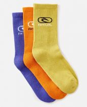 Chaussettes enfant Logo Crew pack de 3