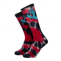 Chaussettes Santa Cruz Screaming Hand Tie Dye Black Grey