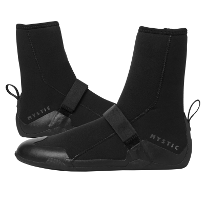 Chaussons mystic - EASE BOOT 5MM ROUND TOE - black