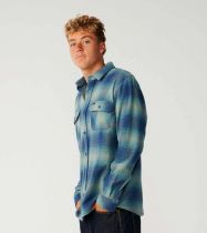 CHEMISE CLASSIC SURF COUNT FLANNEL RIP CURL