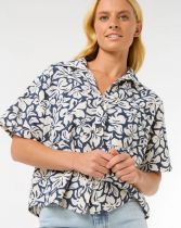 Chemise Las Dalias à Manches courtes