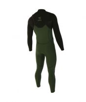 Combinaison 5/4/3 Chest-zip GREEN LINE BIOPRENE