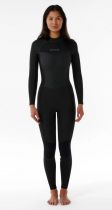 Combinaison femme Dawn Patrol 4/3 Zip dos imprimée