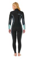 Combinaison femme Dawn Patrol 4/3 Zip dos imprimée
