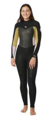 COMBINAISON FEMME RIP CURL OMEGA 3/2 BACKZIP KHAKI
