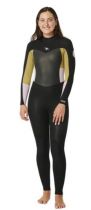 COMBINAISON FEMME RIP CURL OMEGA 3/2 BACKZIP KHAKI