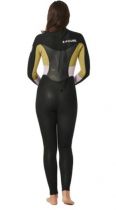 COMBINAISON FEMME RIP CURL OMEGA 3/2 BACKZIP KHAKI