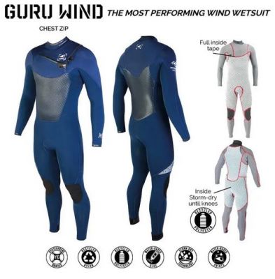 Combinaison GURU WIND CZ 5/4mm NAVY 2023