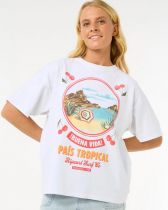  Description du produit Le Cove Heritage Tee est fabriqué en 100 % coton et a un design doux et délavé. La coupe \ héritage\  et l