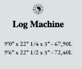 Endurance LOG MACHINE 9´0 Indio Chess