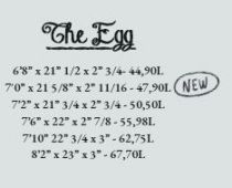 Endurance THE EGG 7´2 Toasted