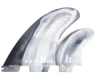 FCS 2 Mark Richards Twin+1 PC XLarge BlackWhite Swirl
