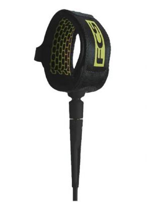 FCS 9\' All Round Essential Leash Coal Lime