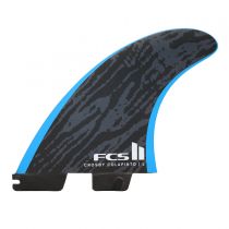 FCS II Crosby Colapinto PC Tri Fins Black Blue Large