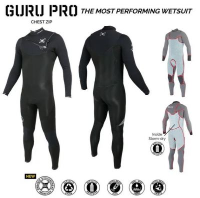 Fullsuit Men 5/4/3 CZ GURU PRO - ORGANIC OYSTERPRENE BK Men - Black