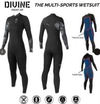Fullsuit Women 5/4/3 FZ DIVINE - OYSTERPRENE BK