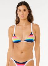 Haut de maillot de bain triangle Surf Stripe