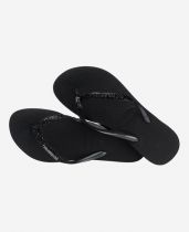 Havaianas slim glitter 2 black darkgrey