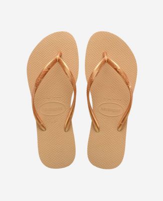 Havainas slim rose gold