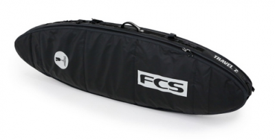 Housse 2 surfs fcs all purpose 6\'3 black grey