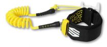 Leash de boadyboard Sniper Deluxe Biceps Coiled Black Lime