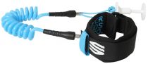 Leash de boadyboard Sniper Deluxe Biceps Coiled Black Lime