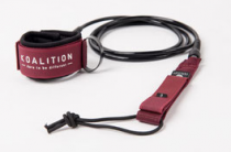 Leash de surf Koalition Dark Red