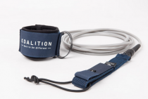 Leash de surf Koalition Navy Blue Silver