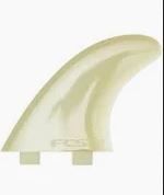 M5 BIC Natural Glass Flex Tri Fin Set  Unpackaged