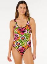 Maillot de bain une pi&egrave;ce &eacute;chancr&eacute; et r&eacute;versible Carioca