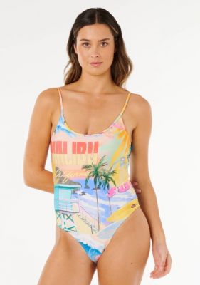 Maillot une pi�ce tanga Hotel Malibu