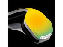 Masque de ski OUT OF Open Black Ski Googles W/Extra Lens Red