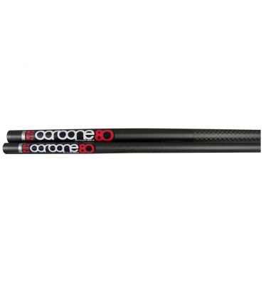 M�t de windsurf Dynafiber DS C80 % Matt Black + housse Silver Deluxe