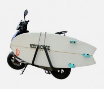 Moped Surfboard Carry Rack - Support surf Scooter