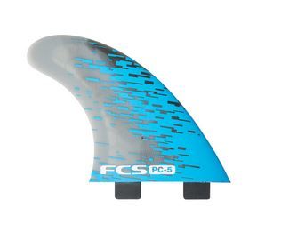 PC-5 BLUE SMOKE TRI RETAIL FINS