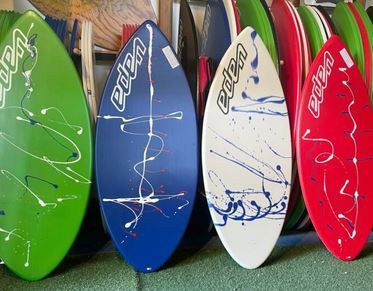 Skimboard En Bois FUTURA8 - Léger, Antidérapant, Pour Enfants Et Adultes, Glisse Sur Sable Et Vagues