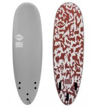 Planche de surf Softech BOMBER FCSII GREY/DUSTY/RED