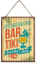 PLAQUE BAR TIKI