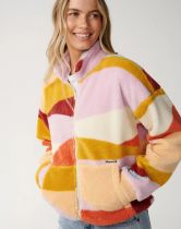 Polaire zip&eacute;e Retro Swell Standard