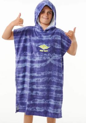 Poncho serviette � capuche enfant imprim�