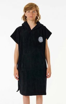 Poncho serviette � capuche enfant Logo