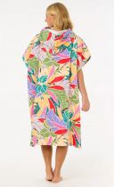 Poncho serviette à capuche fille Mixed